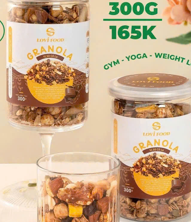 GRANOLA VỊ SÔ CÔ LA