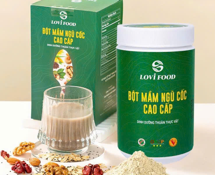 BỘT MẦM NGŨ CỐC CAO CẤP