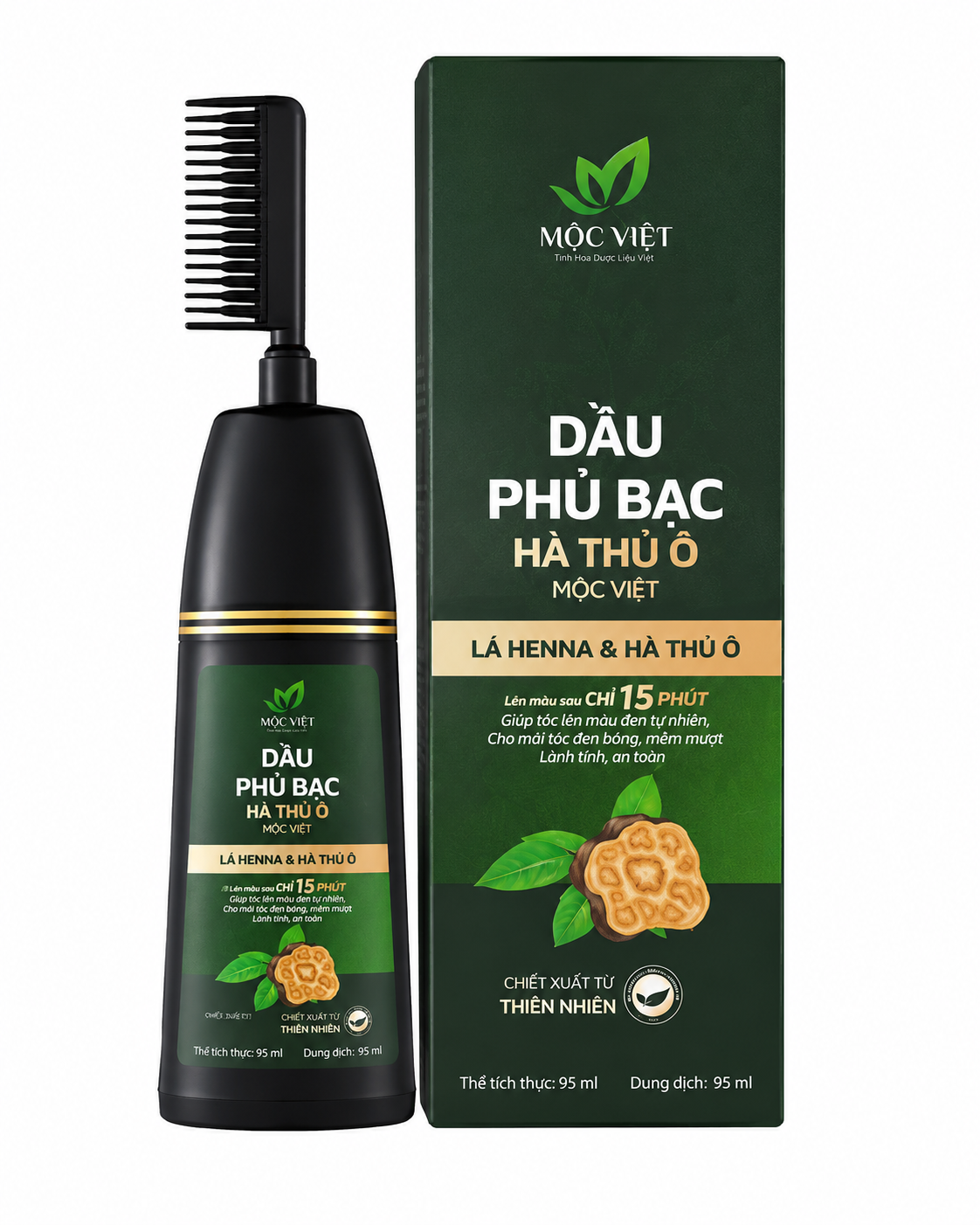 DẦU PHỦ BẠC HÀ THỦ Ô MỘC VIỆT