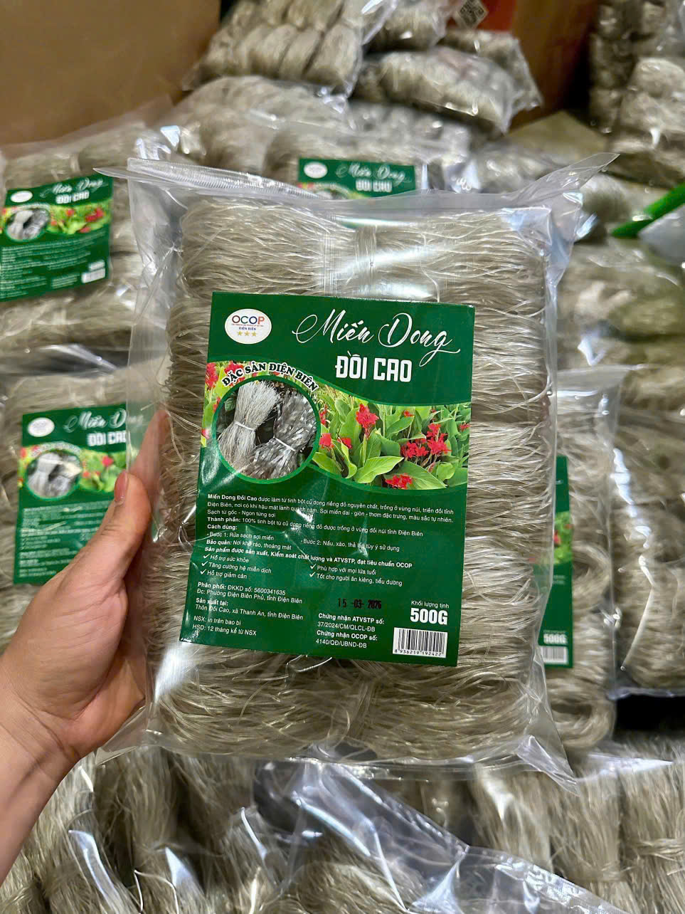 Miến dong Đồi Cao OCOP